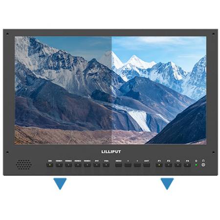 Lilliput BM150-4KS - przenośny, studyjny monitor podglądowy 15.6